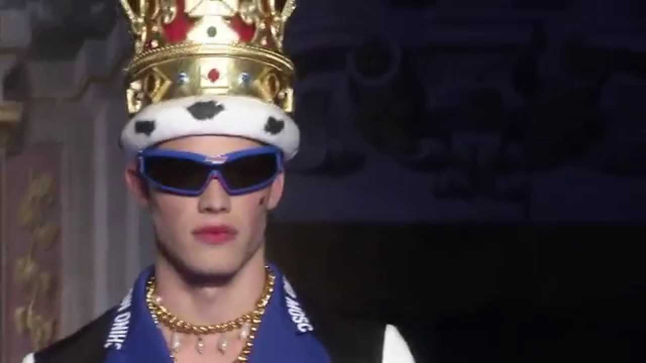 Moschino uomo spring summer 2015 2016 fashion show