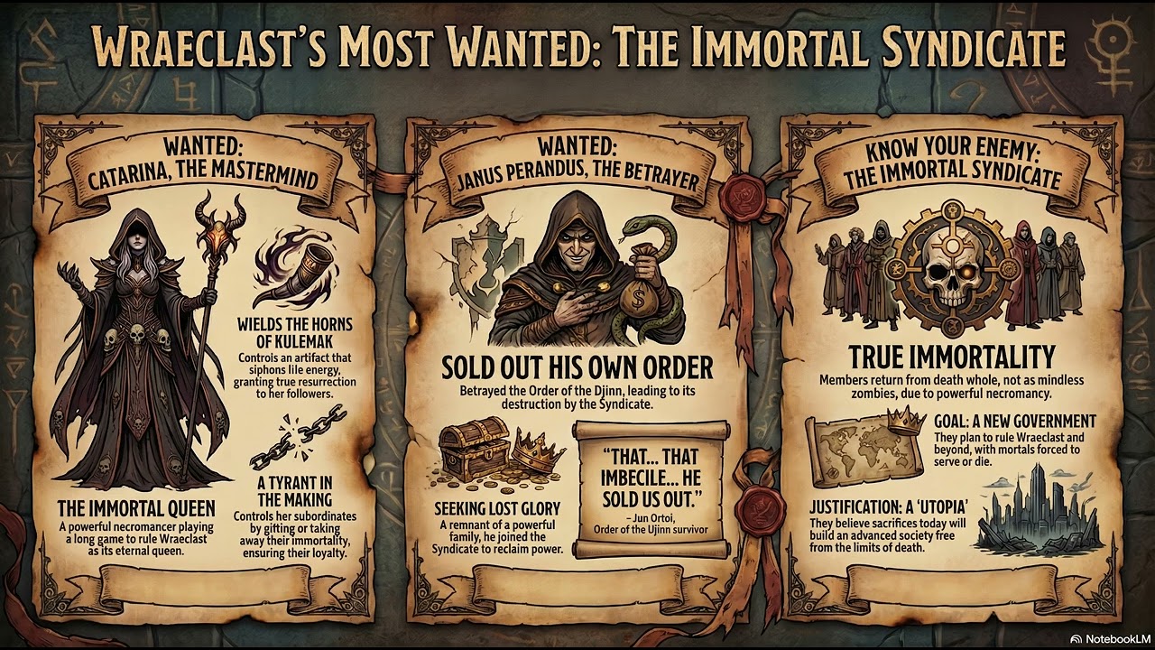 The Immortal Syndicate - POE Lore 38