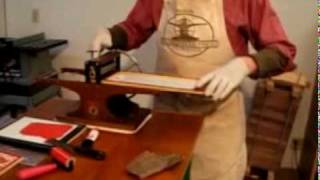 Mini Halfwood Press Prints Safety-Kut(tm) Block