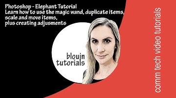Grade 9 Elephants Tutorial - Adobe Photoshop CS6