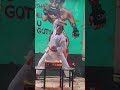 Breaking bricks #karate #trending #shorts #gym #viral