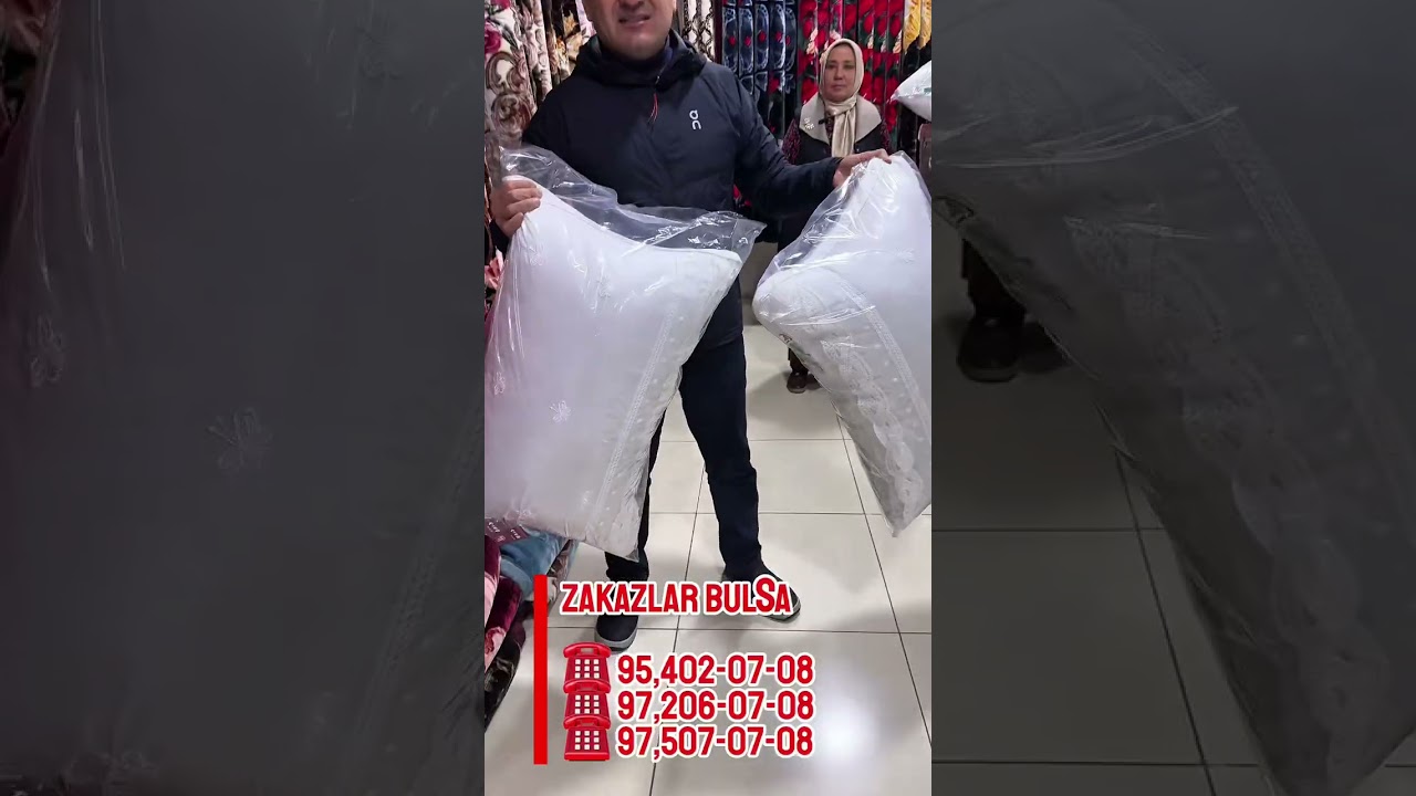 ORGINAL HITOY ASTAR YASTIQ 50x70  BIR YIL KAFOLAT BOR..