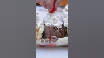 Easy Banana Split #recipe