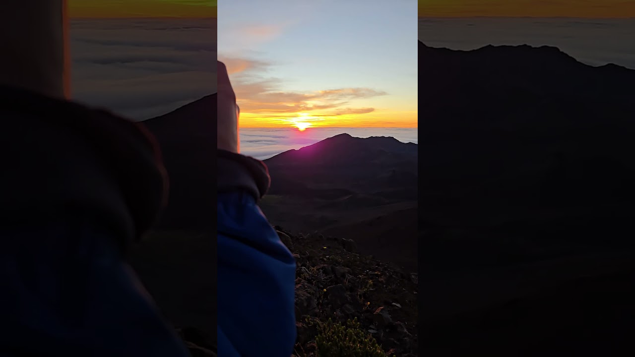 Haleakala Crater at Sunrise