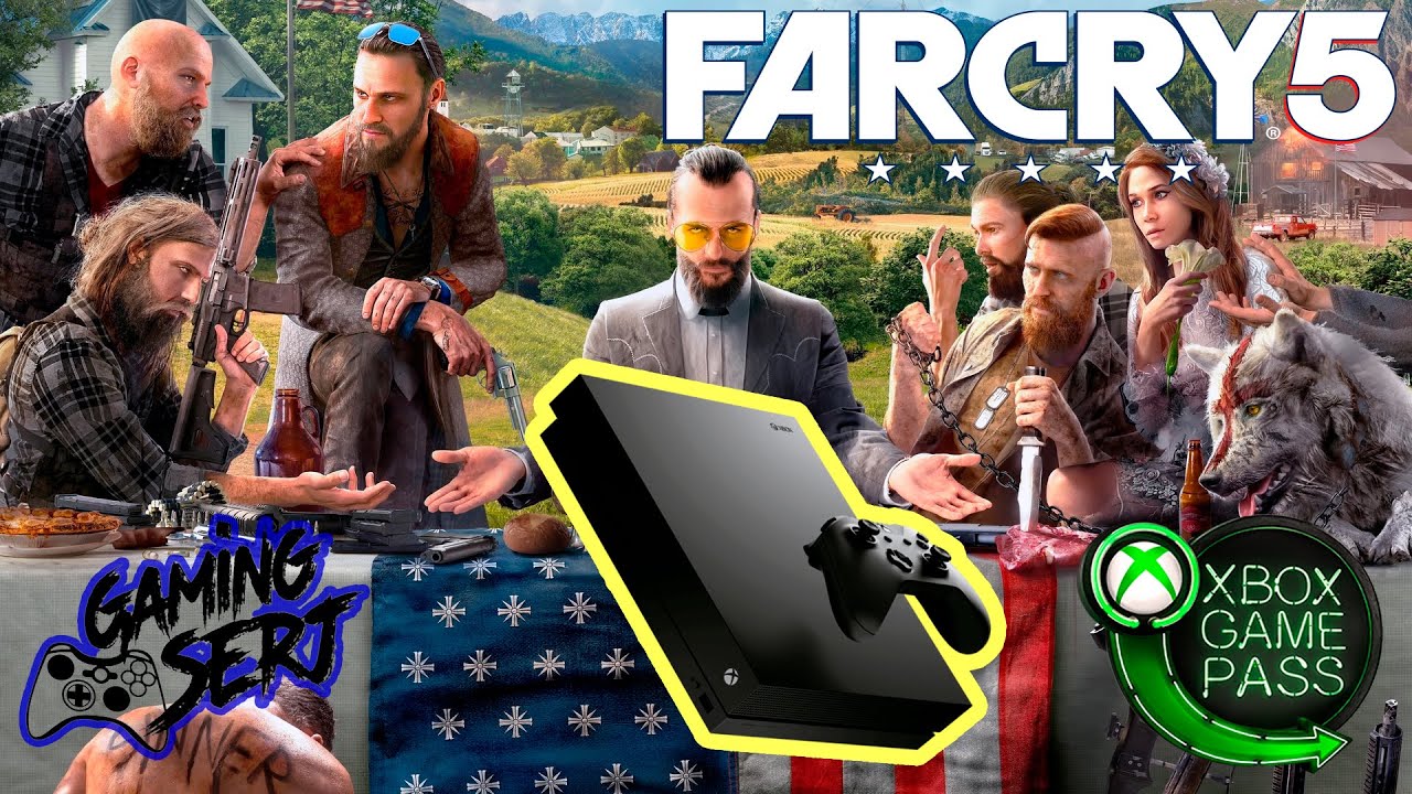 FAR CRY 5 на XBOX ONE X и по подписке Game Pass