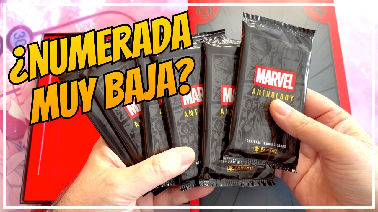 🃏 Unboxing MARVEL Anthology: arte, texturas y a la caza de una buena numerada 🔥