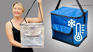 Thermal Cooler Bag Food Carrier For Travel, Work or Beach / Do it Yourself