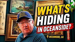 Antique Mall Art Hunt in Oceanside, California | What Will We Find