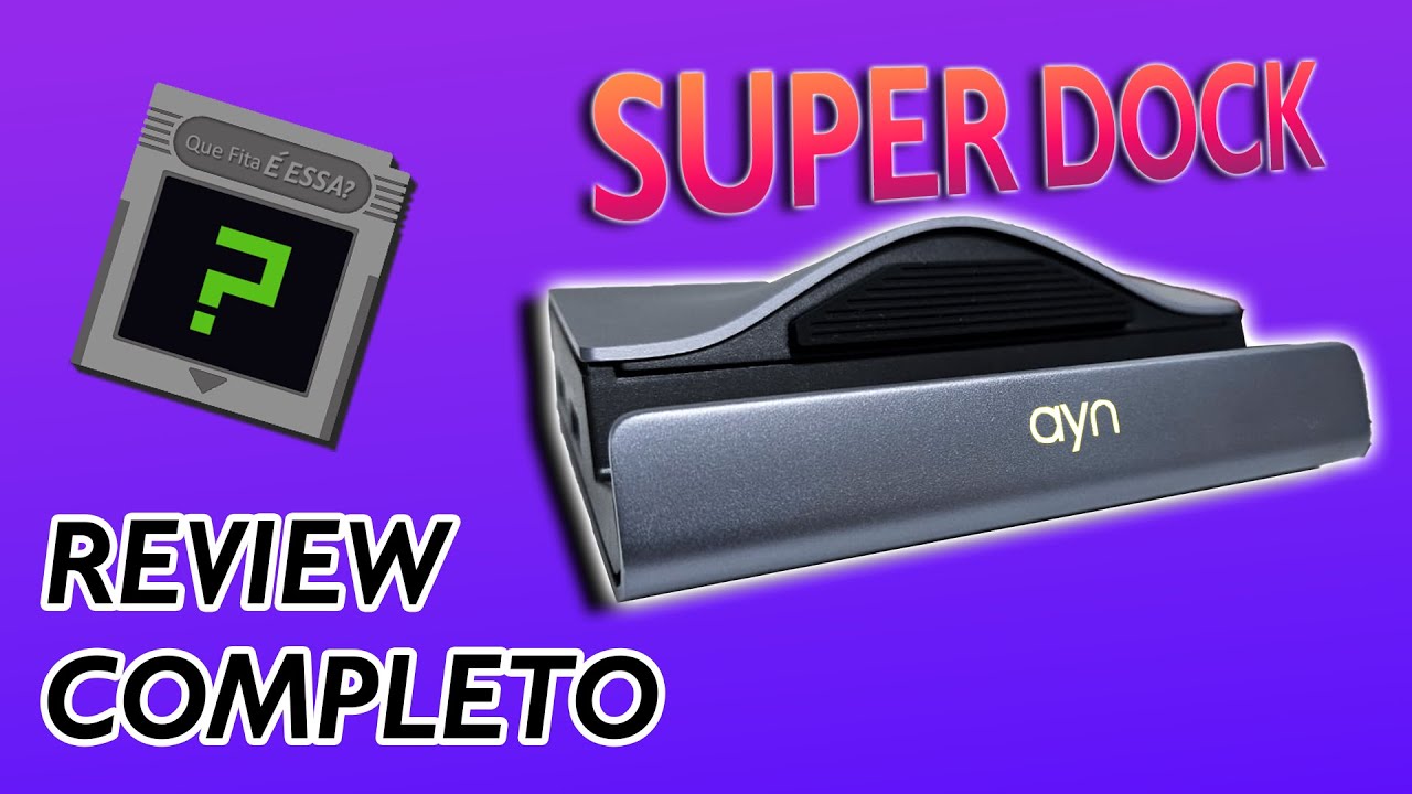 ayn odin LITE 128GB +専用ドック Review AYN Super Dock - Para Odin 2, Nintendo Switch e Celulares