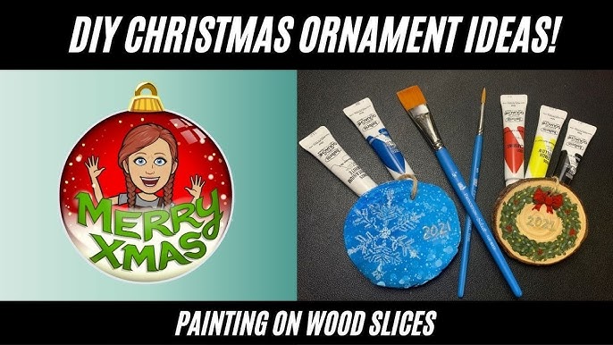 DIY ornament painting ideas: Amazing Сhristmas painting ideas on wood