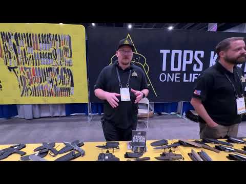The Blade Show 2026 booth of  TOPS Knives
