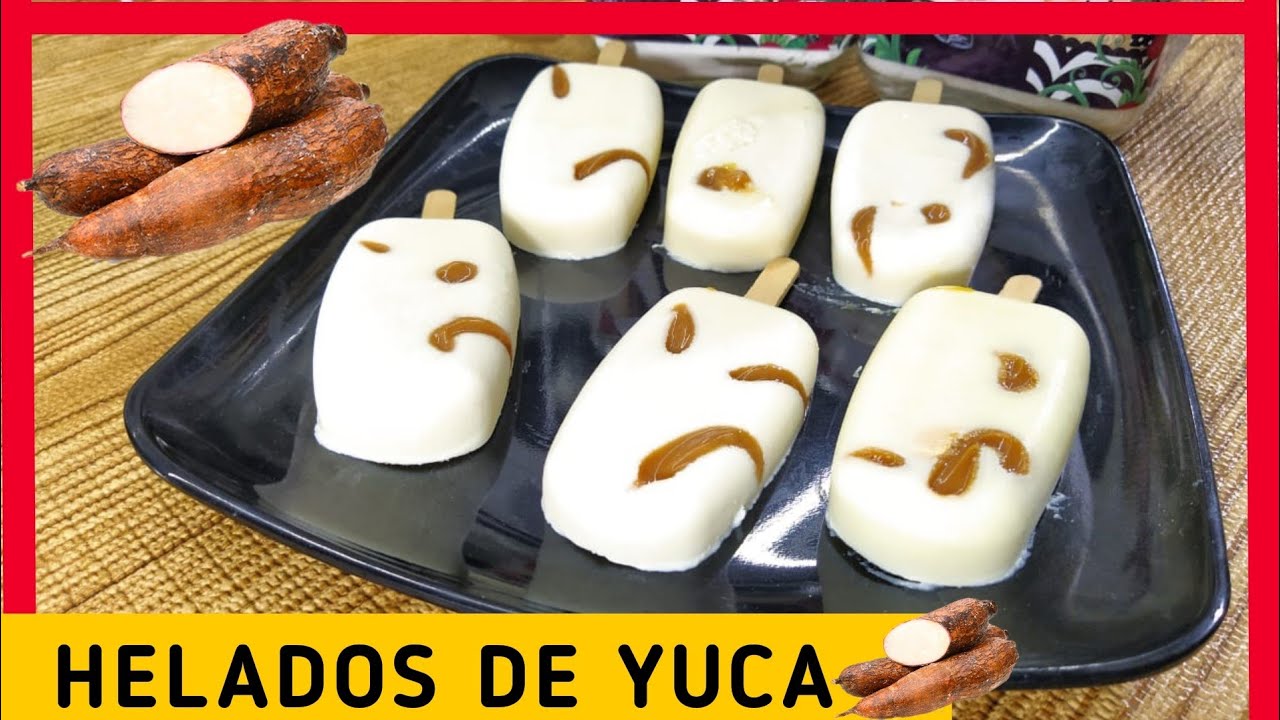 HELADOS DE YUCA /HELADOS CREMOSOS PARA NEGOCIO /HELADOS CREMOSOS DE MANDIOCA