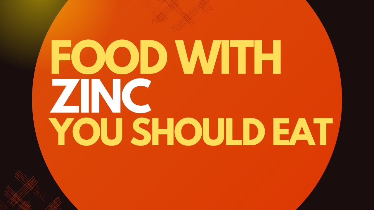 FOOD WITH ZINC YOU SHOULD EAT YouTube