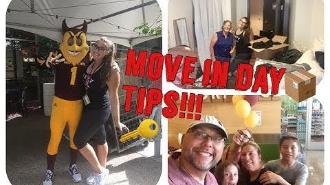 Arizona State University Experience: COLLEGE FRESHMAN MOVE IN DAY TIPS