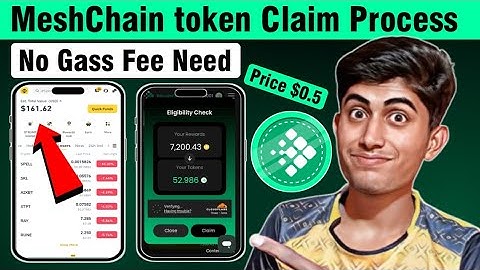 MeshChain token withdrawal process | MeshChain AI Airdrop Token Swap | Mcc withdrawal Bybit/Binance