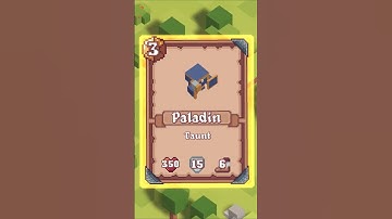 Added PALADIN to my Tower Defense Game. What next? #gamedev