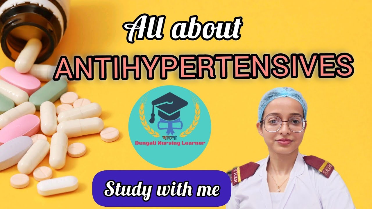 Antihypertensive Drug ।। Easily explained ।। Bengali Nursing Learner