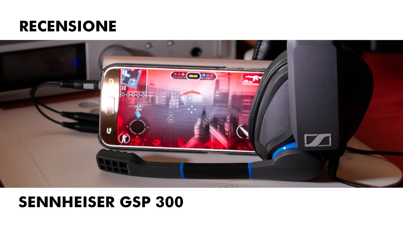 Recensione cuffia gaming Sennheiser GSP 300 - YouTube