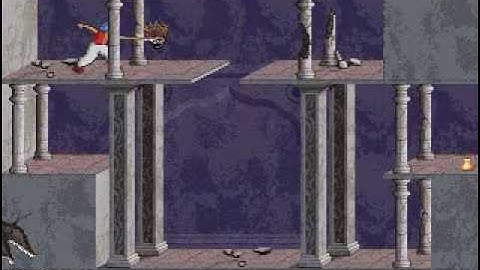 Prince of Persia 2 - Shadow and Flame - 7th level (from left door)