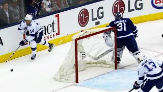 Andersen’s misplay helps Lightning strike first against Maple Leafs