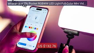 amaran Ace 25c Pocket RGBWW LED Light Full-Color Mini Video Light ... — Best Deal 2026 | Shop Now!