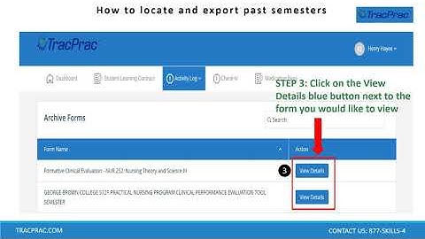 TracPrac Finding Past Evaluations