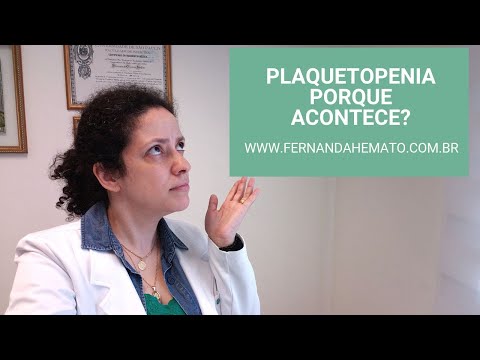 Vídeo: Baixa Contagem De Plaquetas (trombocitopenia)