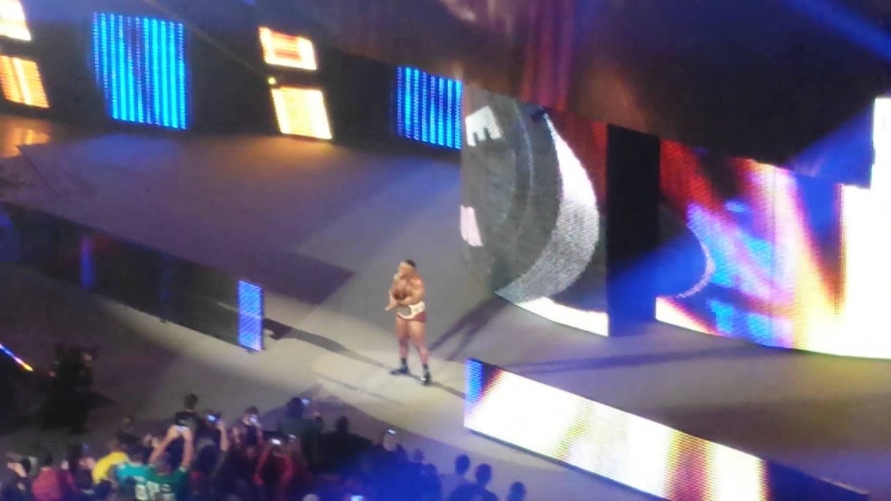 Big E Langston entrance @ wwe survivor series 2013
