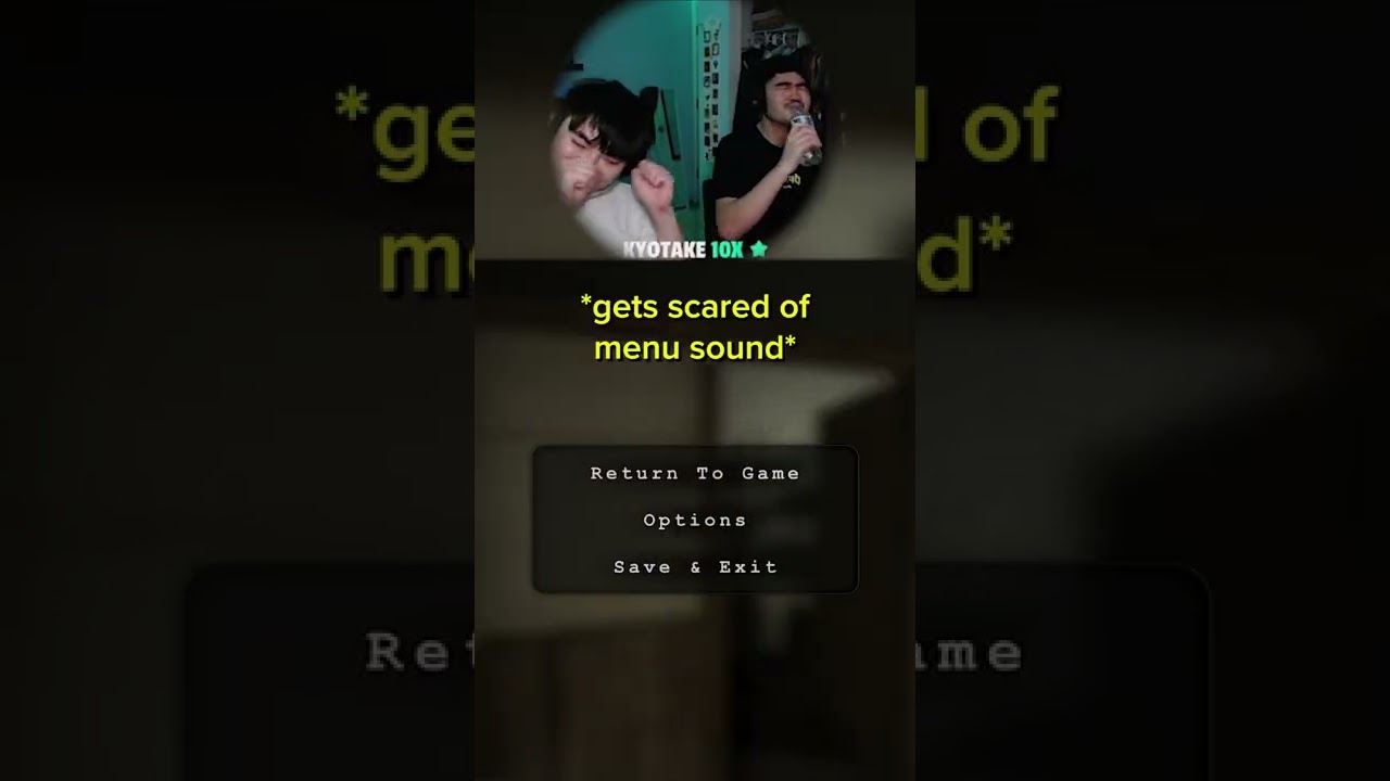 the pause menu never hurt anyone...