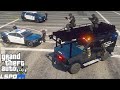 GTA 5 LSPDFR SWAT Team Hostage Rescue With Lenco BearCat ARES Rapid Entry System (Police Mods #784)