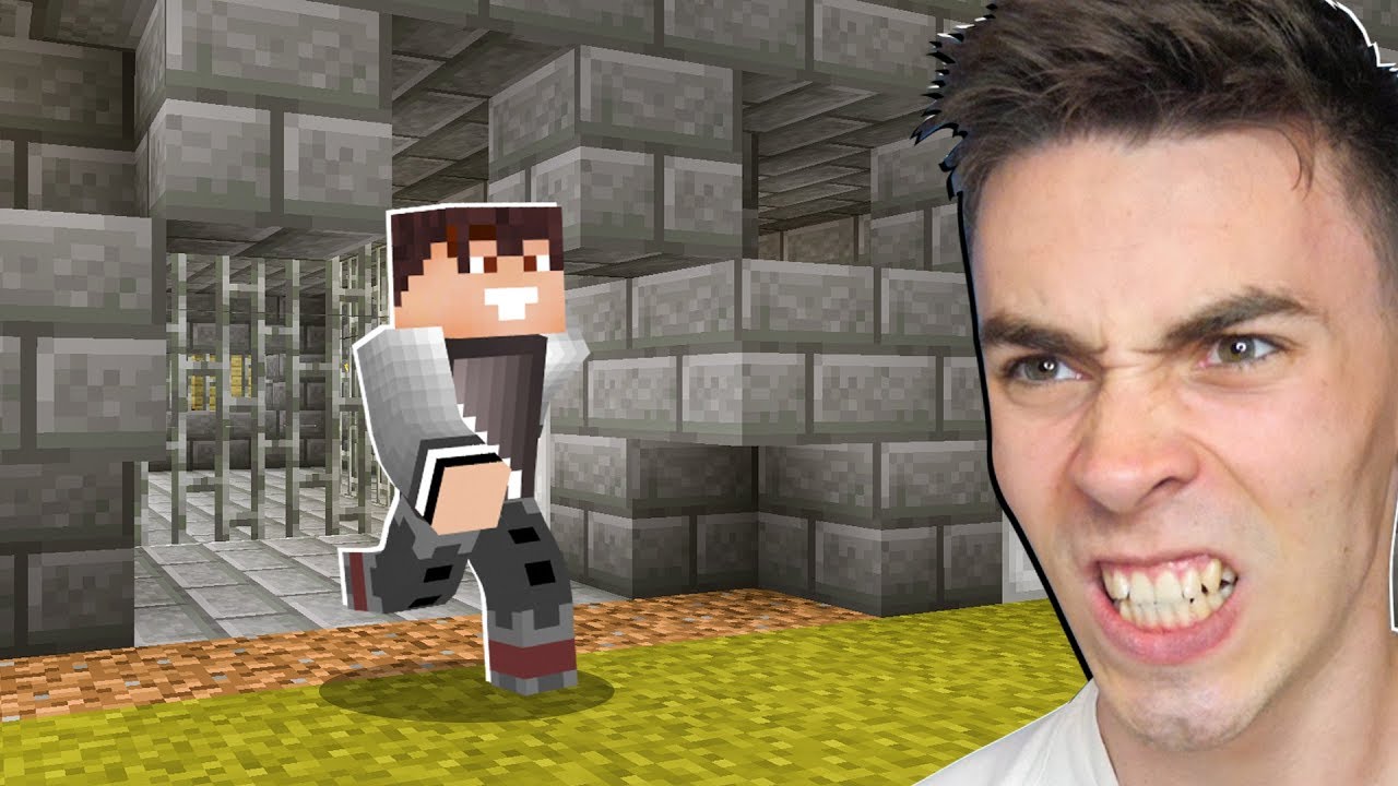 UCIEKŁEM z WIĘZIENIA gdy PALION NIE PATRZYŁ w Minecraft!