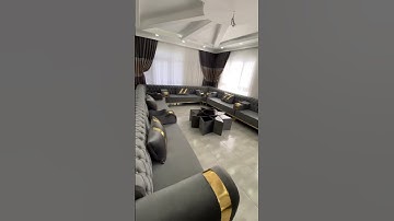 10x10 Living Room DESIGN Ideas WITH PVC PANEL & UV MARBLE SHEETS #luxurydecor #viral #shorts