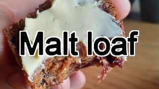 Malt Loaf - Super quick, easy, moist, sticky and delicious