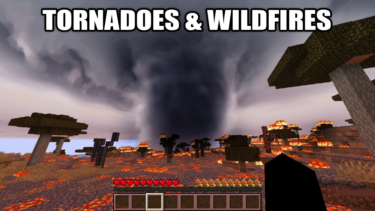 Minecraft's DEADLIEST Tornado Mod just got UPDATED..