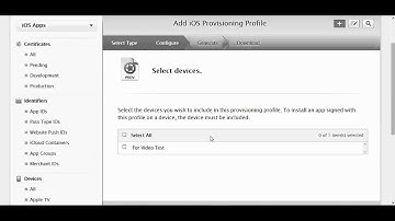 Zapable - Building IOS Apps - Stage 5 To UDID