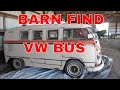 Buying a split window Bus from a Barn in upstate New York.