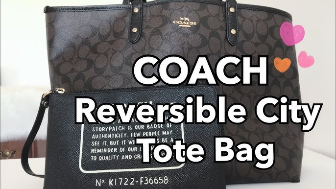 Coach Blue & Brown Ombré City Reversible Tote, Best Price and Reviews