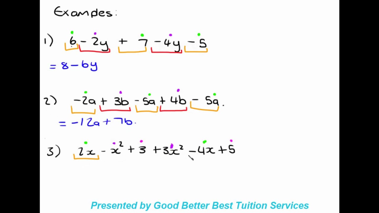what does area mean in math add or subtract