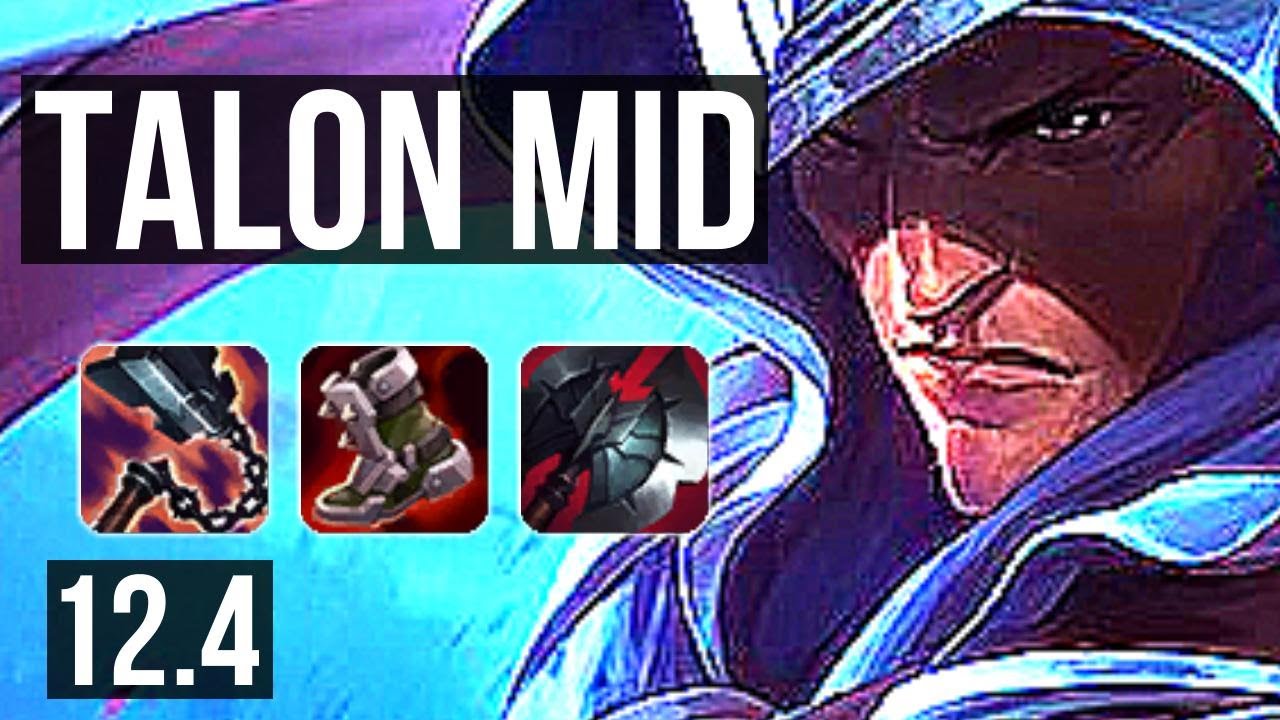 TALON vs GRAGAS (MID) | 14/2/8, 6 solo kills, 1.5M mastery, 800+ games, Legendary | KR Master | 12.4