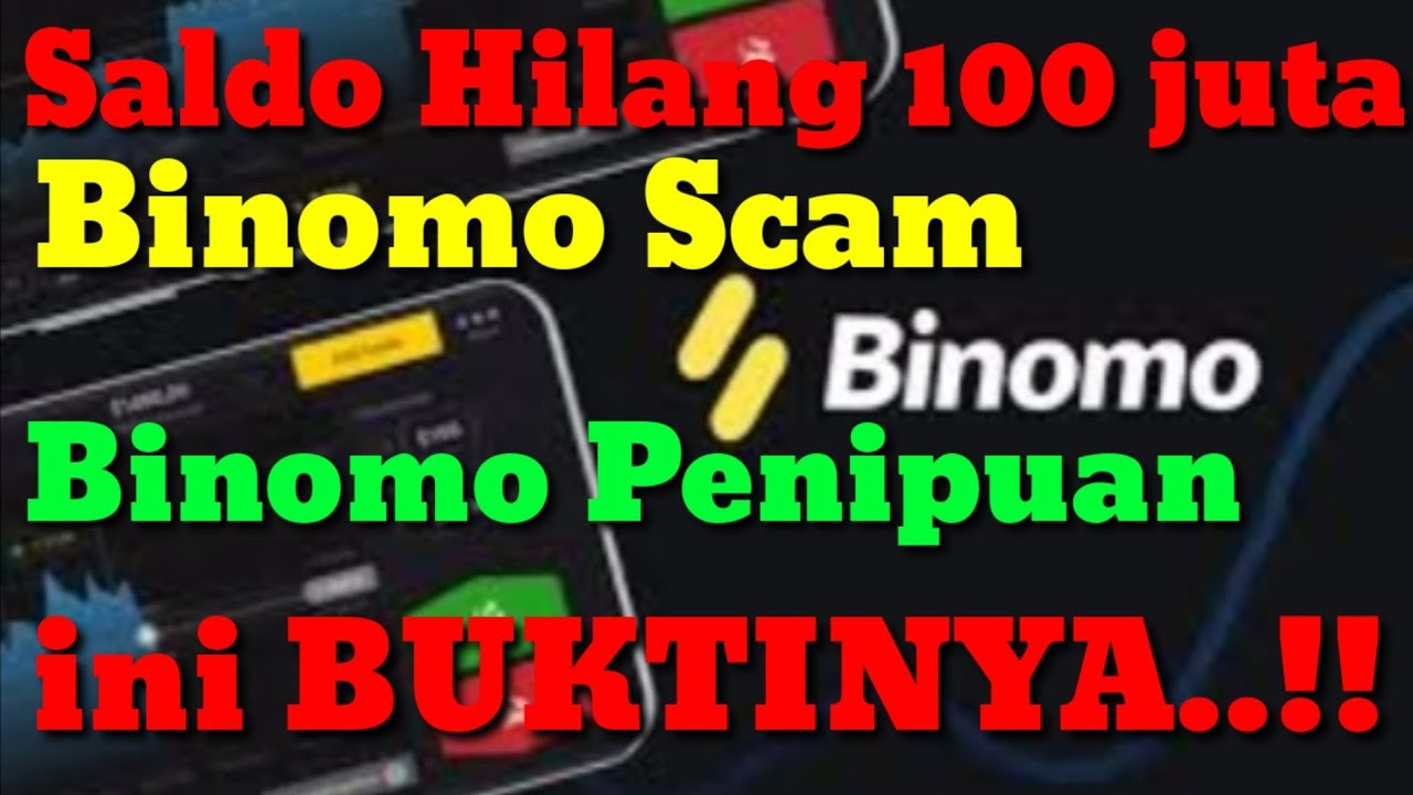 BINOMO 100% PENIPUAN,SALDO HILANG 100 JUTA INI BUKTINYA | STOP MAIN BINOMO LAGI | SALDO TIBA2 HABIS