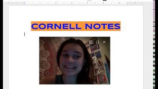 How to Take Good Notes | CORNELL NOTES