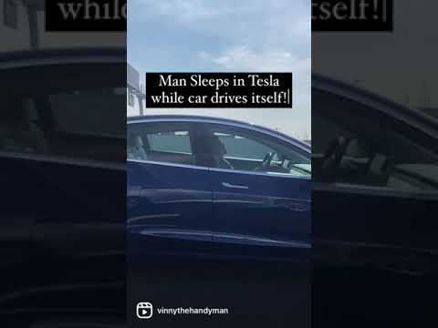 TESLA Autopilot works! Would you trust this feature?