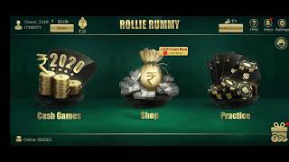 Rollie rummy Hwo to Use download and install || how to Create Account in rummy rollie card game || screenshot 3