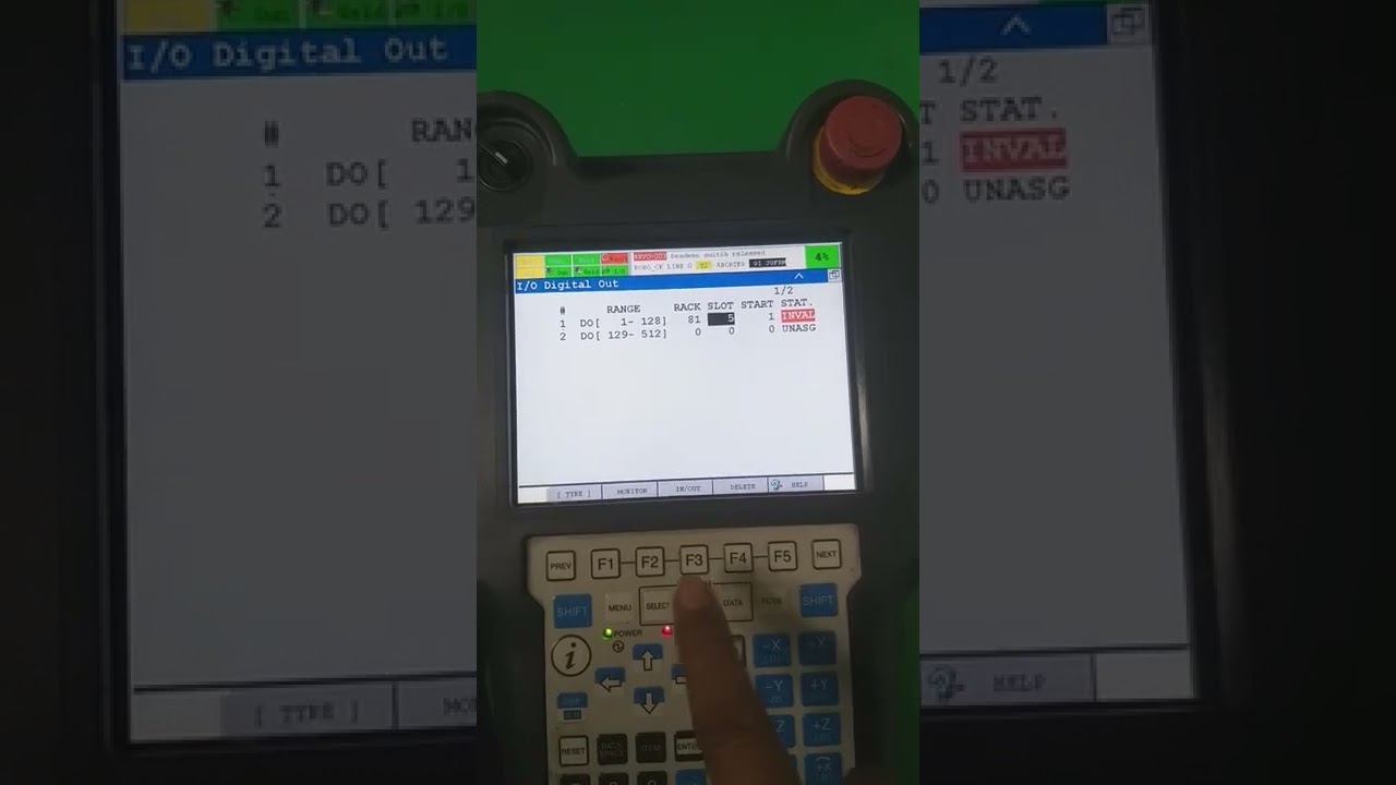 Fanuc Robot DO/DI signals Configuration on Device-Net