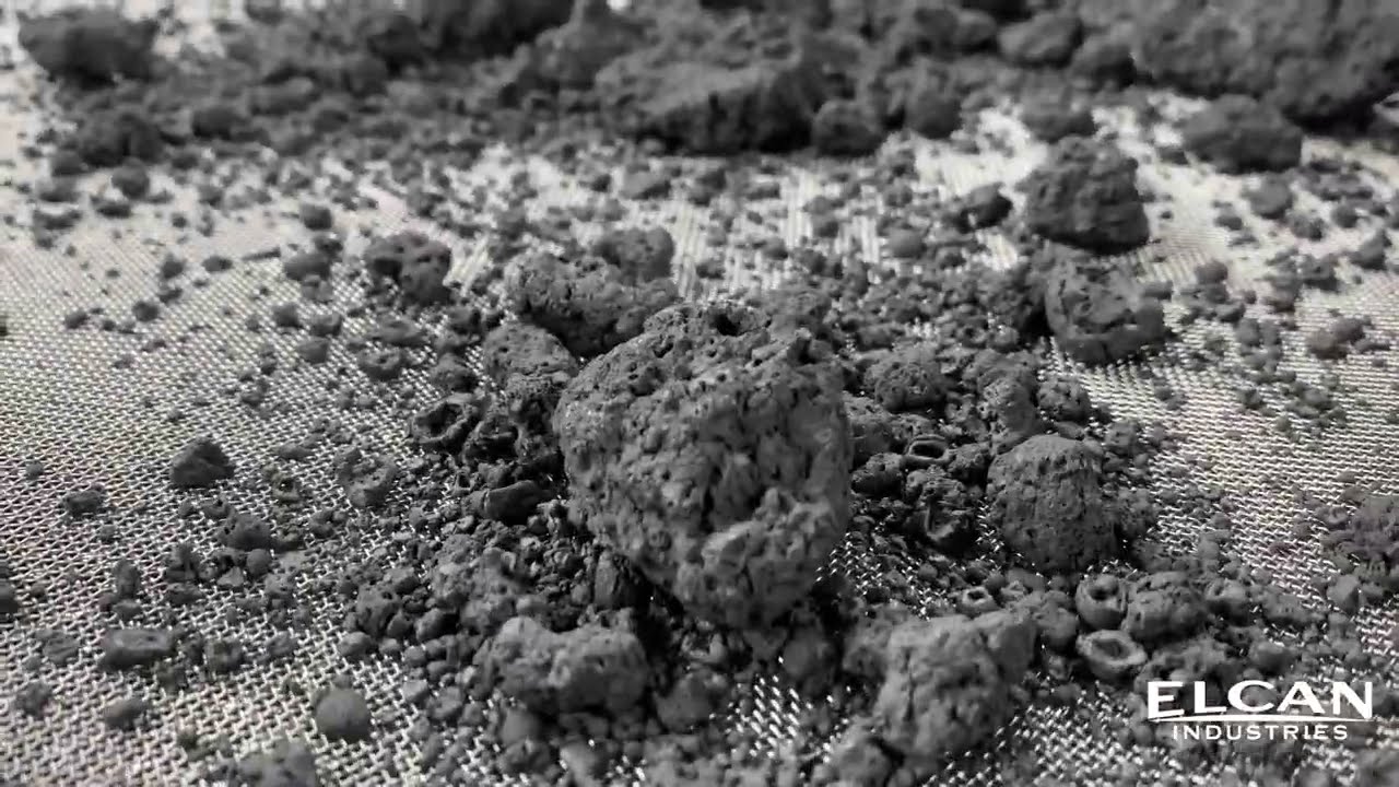 Sieving Synthetic Graphite on Hi-Sifter Sieving Machine | Elcan Industries