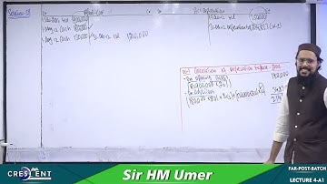 FAR Post Batch Sir Umer Lecture 4 A1