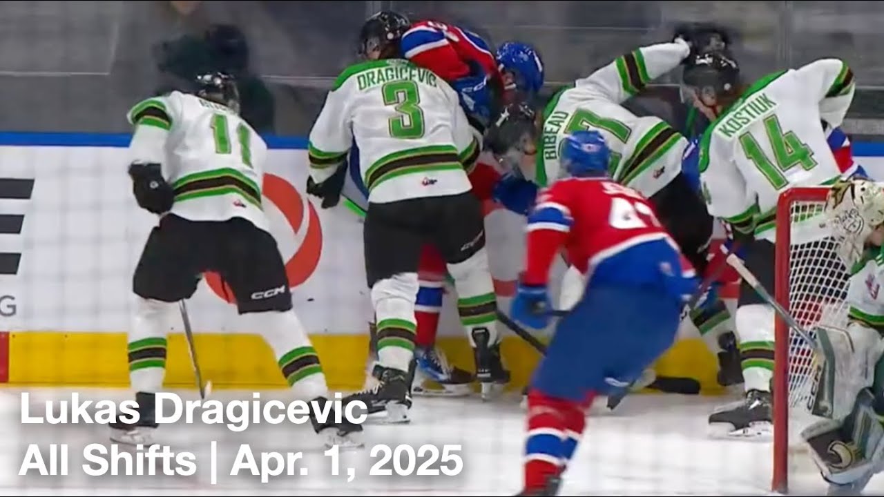 Lukas Dragicevic (PA3) | All Shifts | Prince Albert Raiders vs ...