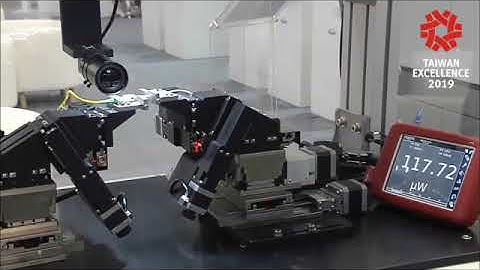 Six-axis Optical Fiber Alignment Stage Module