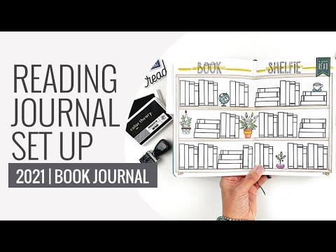 NEW Reading Journal Setup 💜 