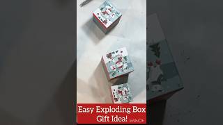 EASY EXPLODING BOX GIFT IDEA #shorts